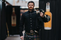 Wonderful World of Whiskey Show 2019 bagpiper