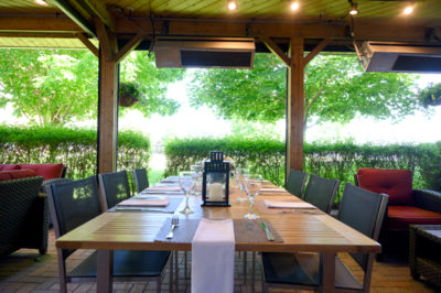 Bernier Suite Outdoor Dinning Area