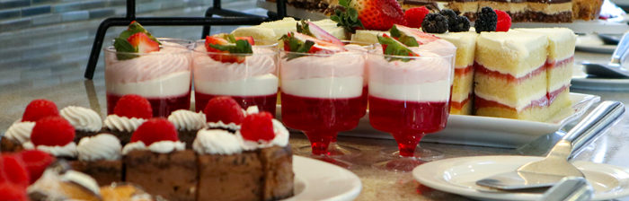 Desert buffet